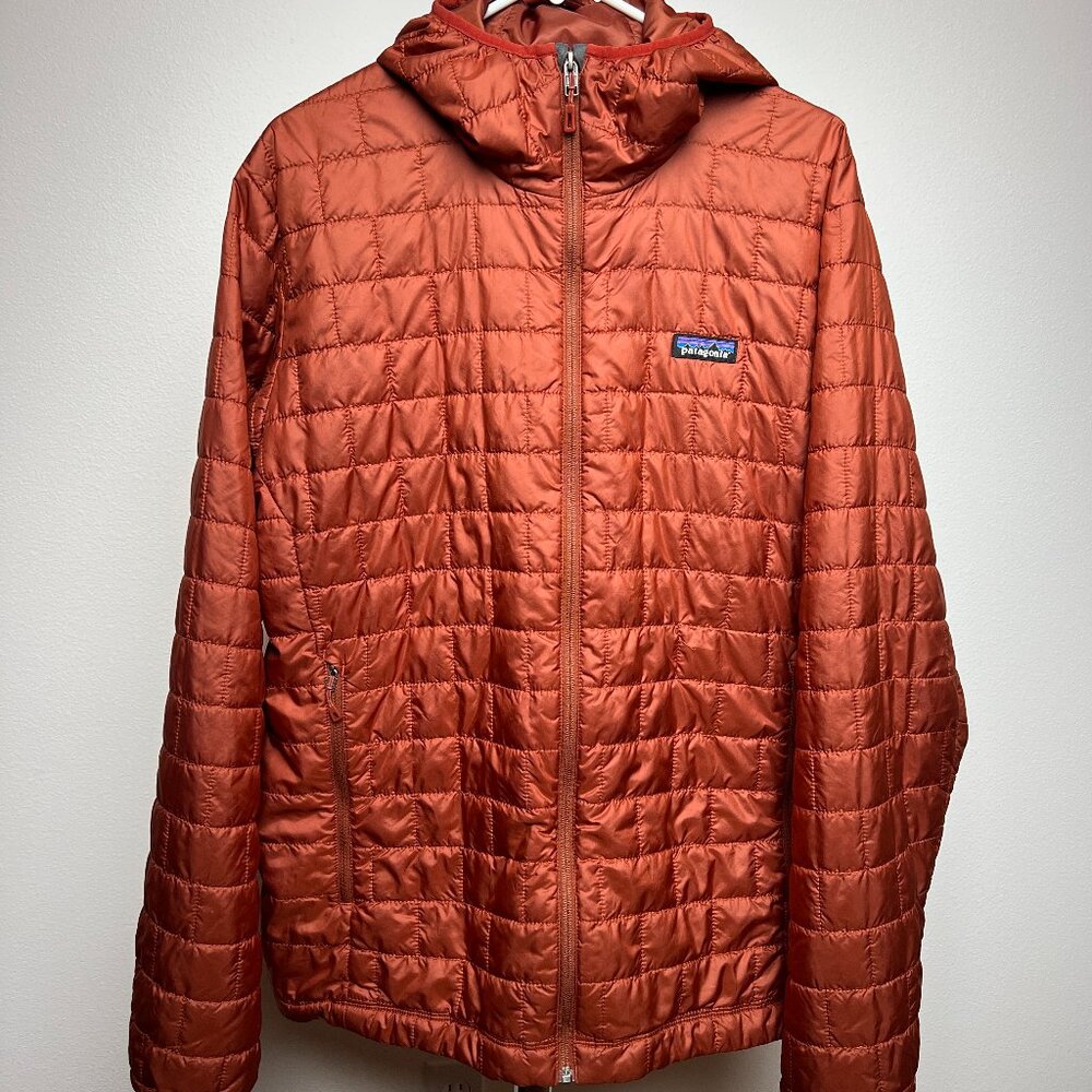 Men's Nano Puff® Hoody XL - color: Orange/Rust